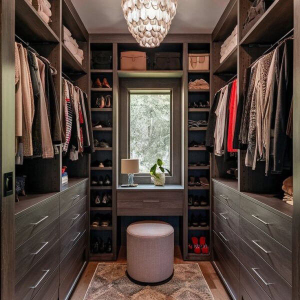 walkin wardrobe